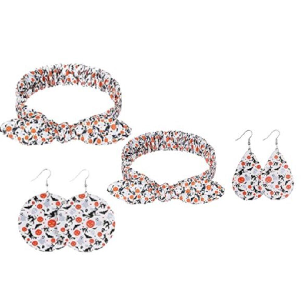 ๐ป5/$20๐ป Mommy andโMe Matching Halloween Headband and Earrings